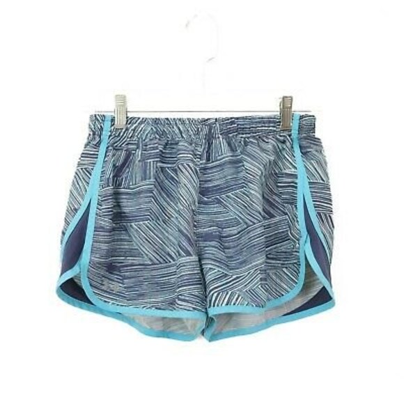 Under Armour Heat Gear Escape Shorts Size XS Lined Drawstring Blue EUC B5 - Picture 1 of 5